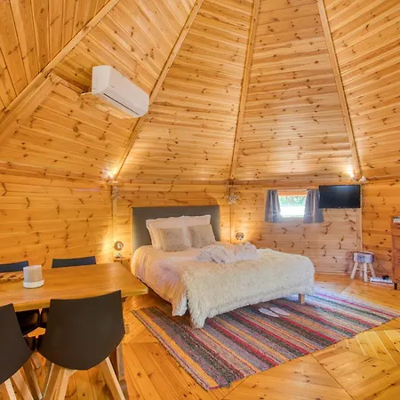 Luxuszelt Kota&bain Nordique Privatif-le Bois De La Pause-